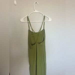 Reformation Green Strappy Dress size small bodycon